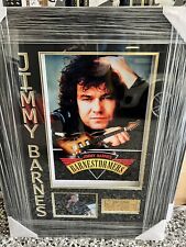 Jimmy Barnes Aussie Music Royalty Signed Mini Guitar - Rock Royalty with a COA picture