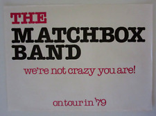 THE MATCHBOX BAND 1979 ORIGINAL TOUR POSTER picture