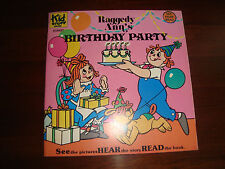 RAGGEDY ANN'S BIRTHDAY PARTY KSR 627 Kid Stuff Read Along Book & Record Set VG+ picture