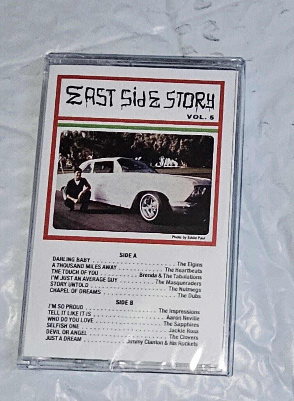 EAST SIDE STORY Volume 5 Cassette Lowrider Soul Oldies Sealed 