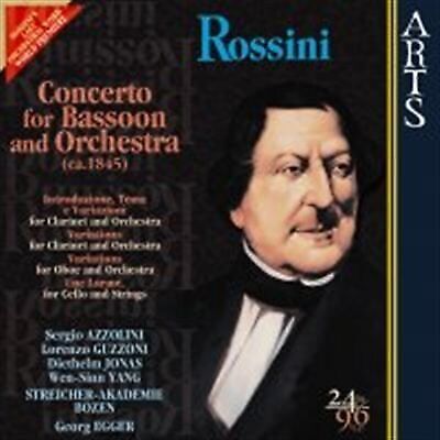 GIOACHINO ROSSINI - Rossini: Concerto For Bassoon And Orchestra - Rossini\'s Last