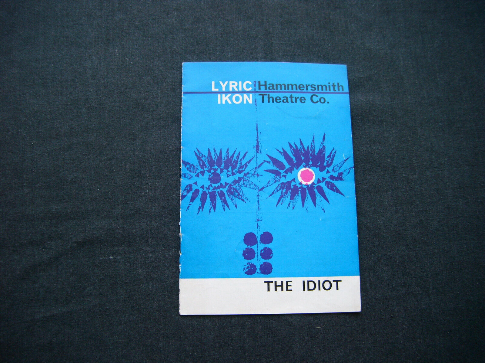 The Idiot theatre programme 1962 Lyric Ikon Theatre