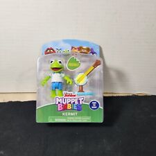 Disney Muppet Bavies Kermit The Frog w/ Banjo Guitar Figure Cake Topper Toy New picture