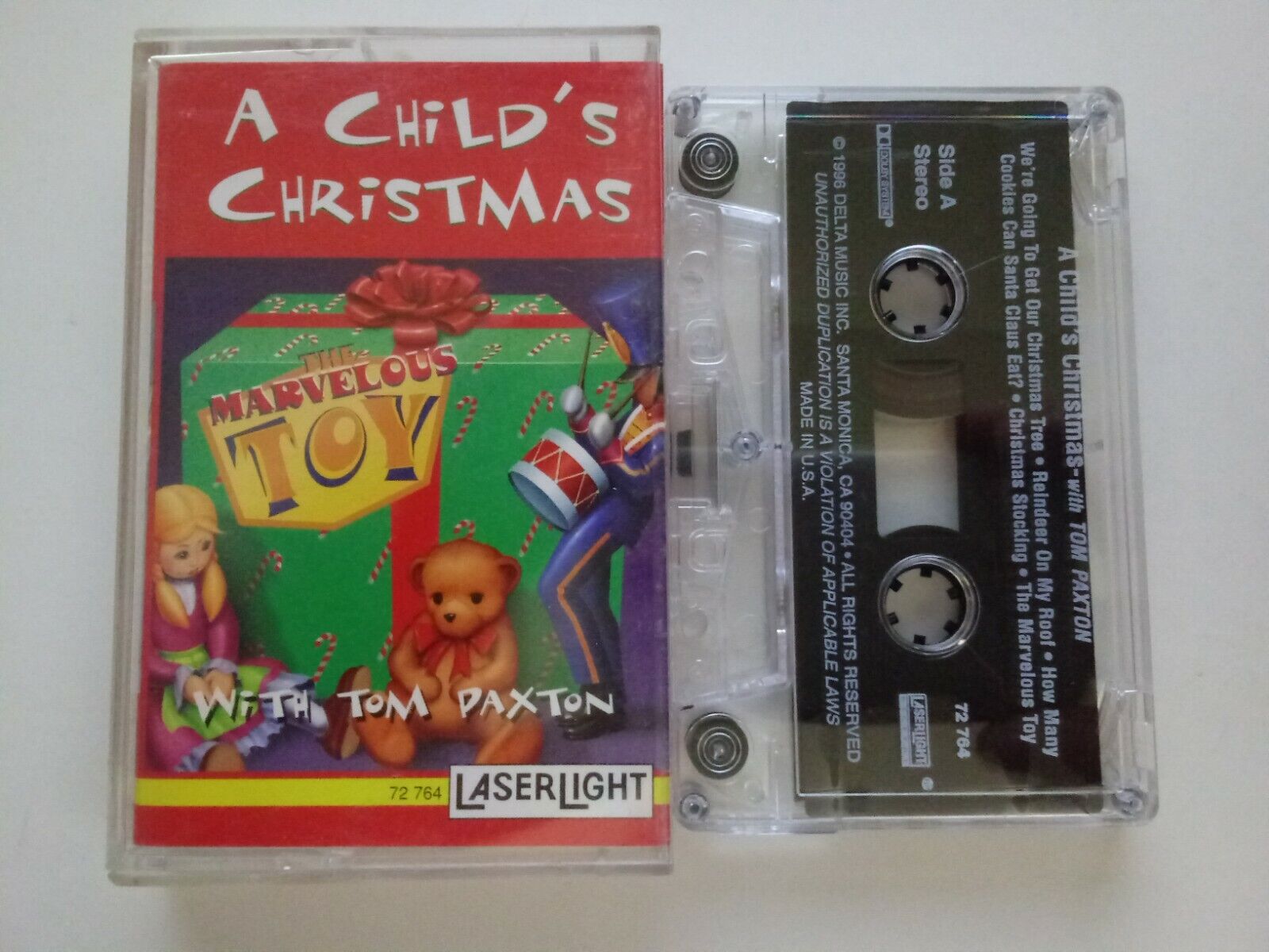 Christmas Holiday Music Various Artists Vintage Audio Cassette Tape Album