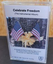 Rare Vtg Celebrate Freedom The Instrumental Album Cassette 1991 Gary Prim picture