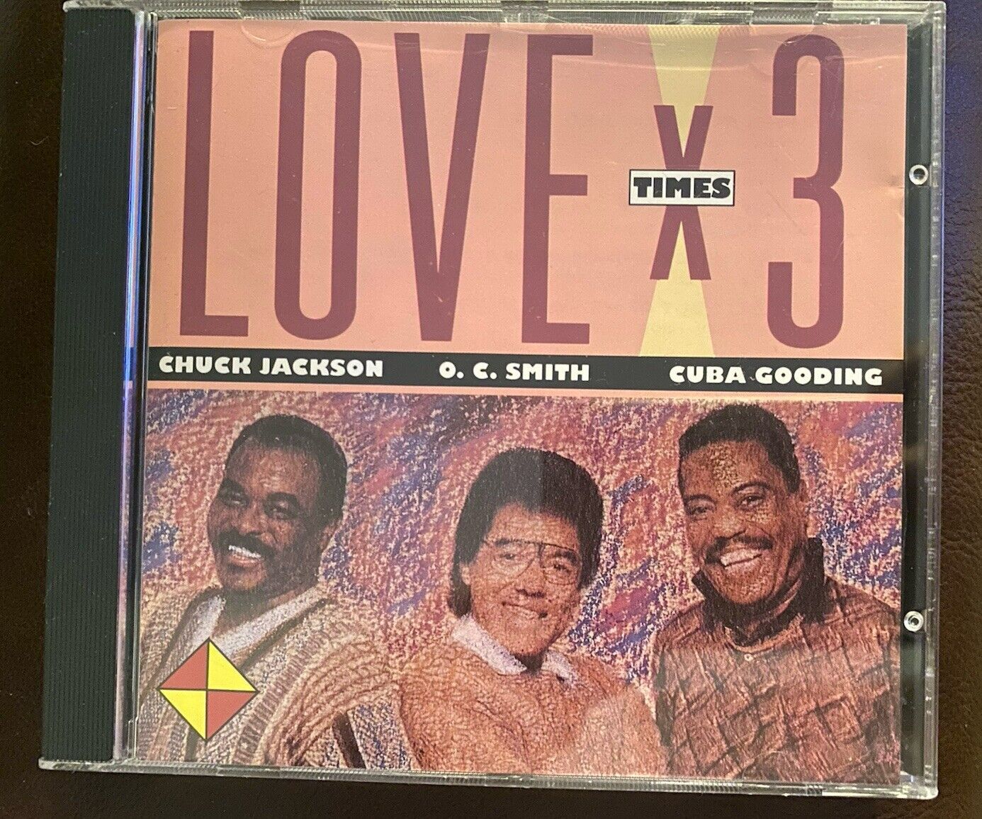 Love Times 3 CD 1993 Chuck Jackson Cuba Gooding OC Smith