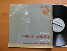 SAX 2252 ED1 Beethoven Emperor Concerto Gilels Columbia 1st B/S (damaged cover) picture