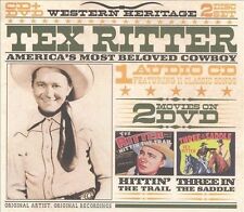 Tex Ritter : America's Most Beloved Cowboy Country Traditional 2 Discs CD picture