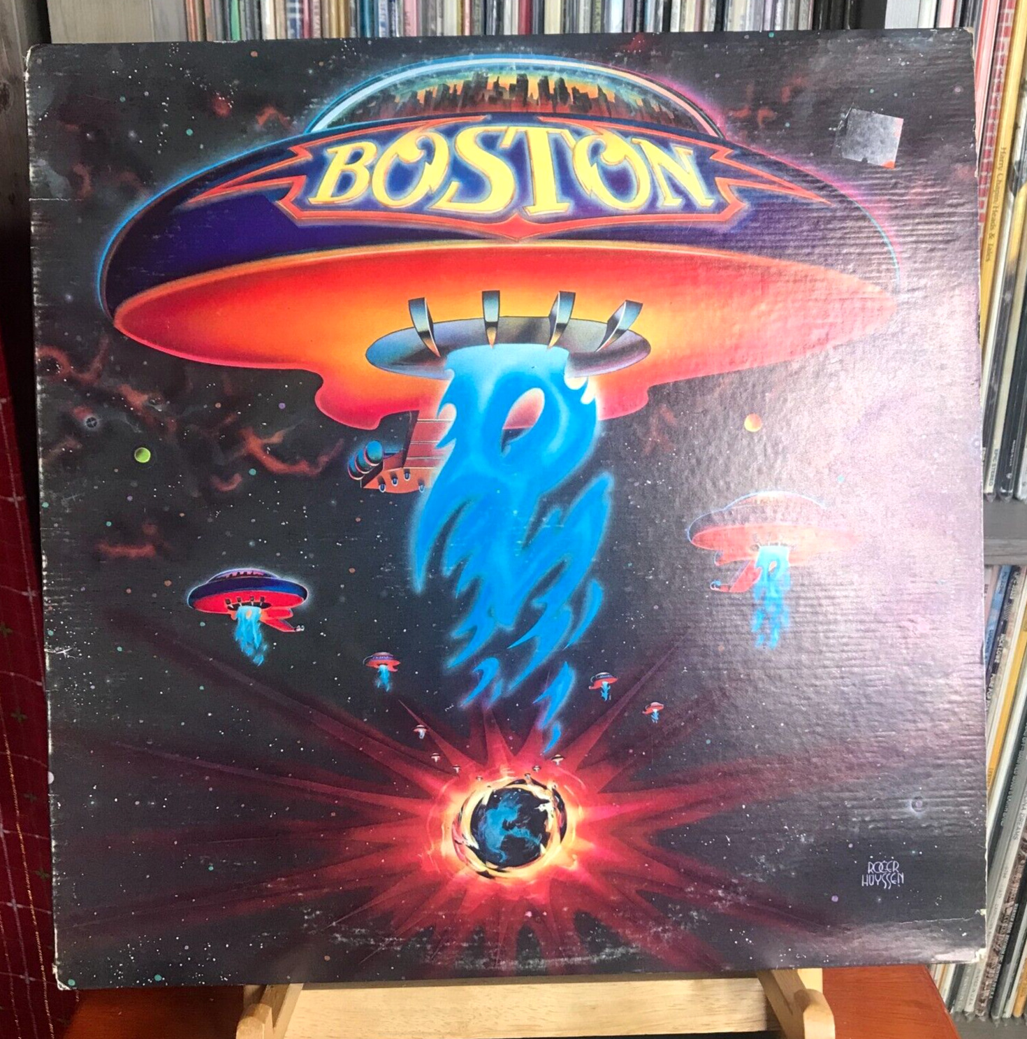 Tested: Boston - 1976 Debut Epic Record Classic Hard Rock LP