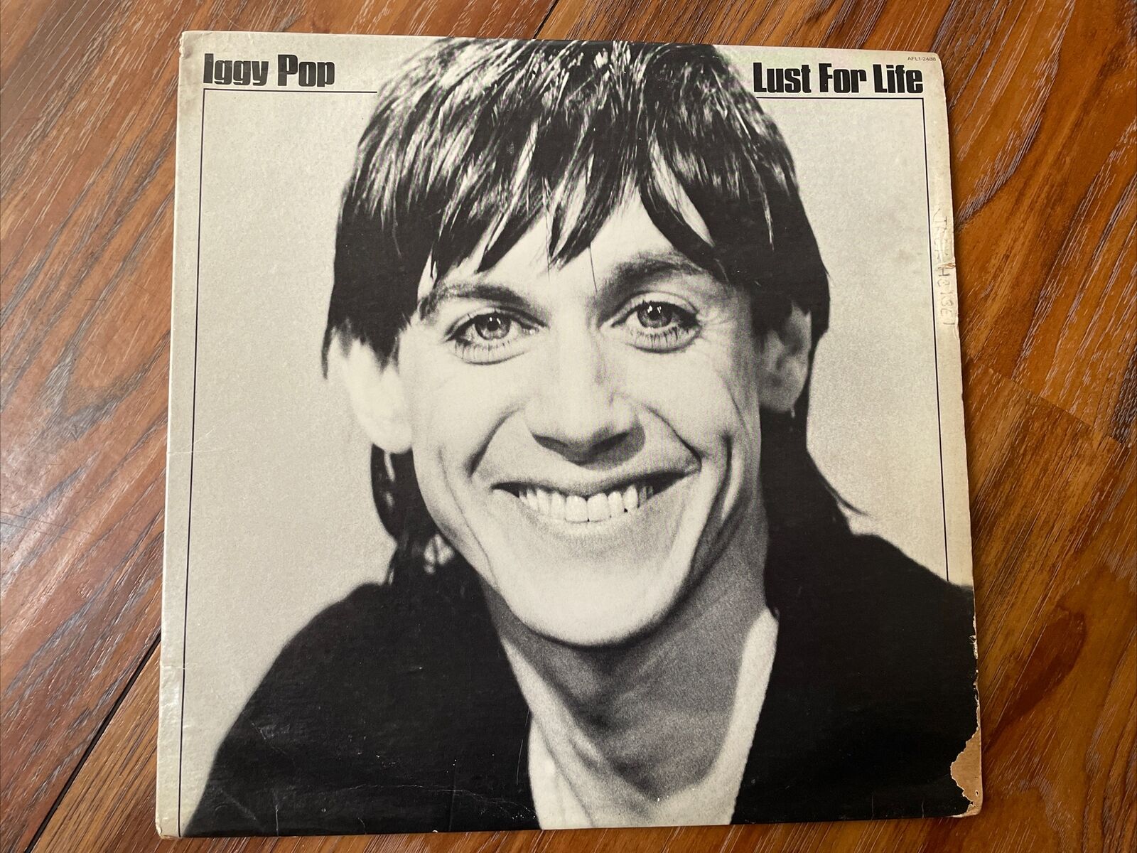 Iggy Pop ‎– Lust For Life 1977 RCA AFL1-2488 Jacket VG Vinyl NM-