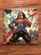 DC Comics  DARK NIGHTS : DEATH METAL 2xLP VINYL Record OST Superman rare picture