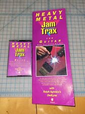 Heavy Metal Jam Trax for Guitar Stereo Audio Cassette W/Book by Ralph Agresta picture