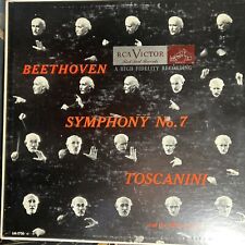 Beethoven Symphony No. 7 Toscanini- RCA LM1756 Vinyl Record FIRST PRESS LP picture