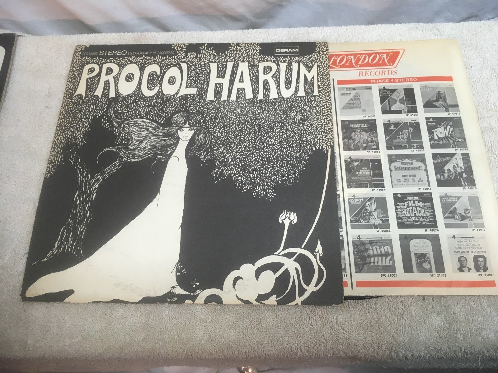 Vintage Procol Harum Vinyl Record 1960s Hippy Cool Very Good Condition