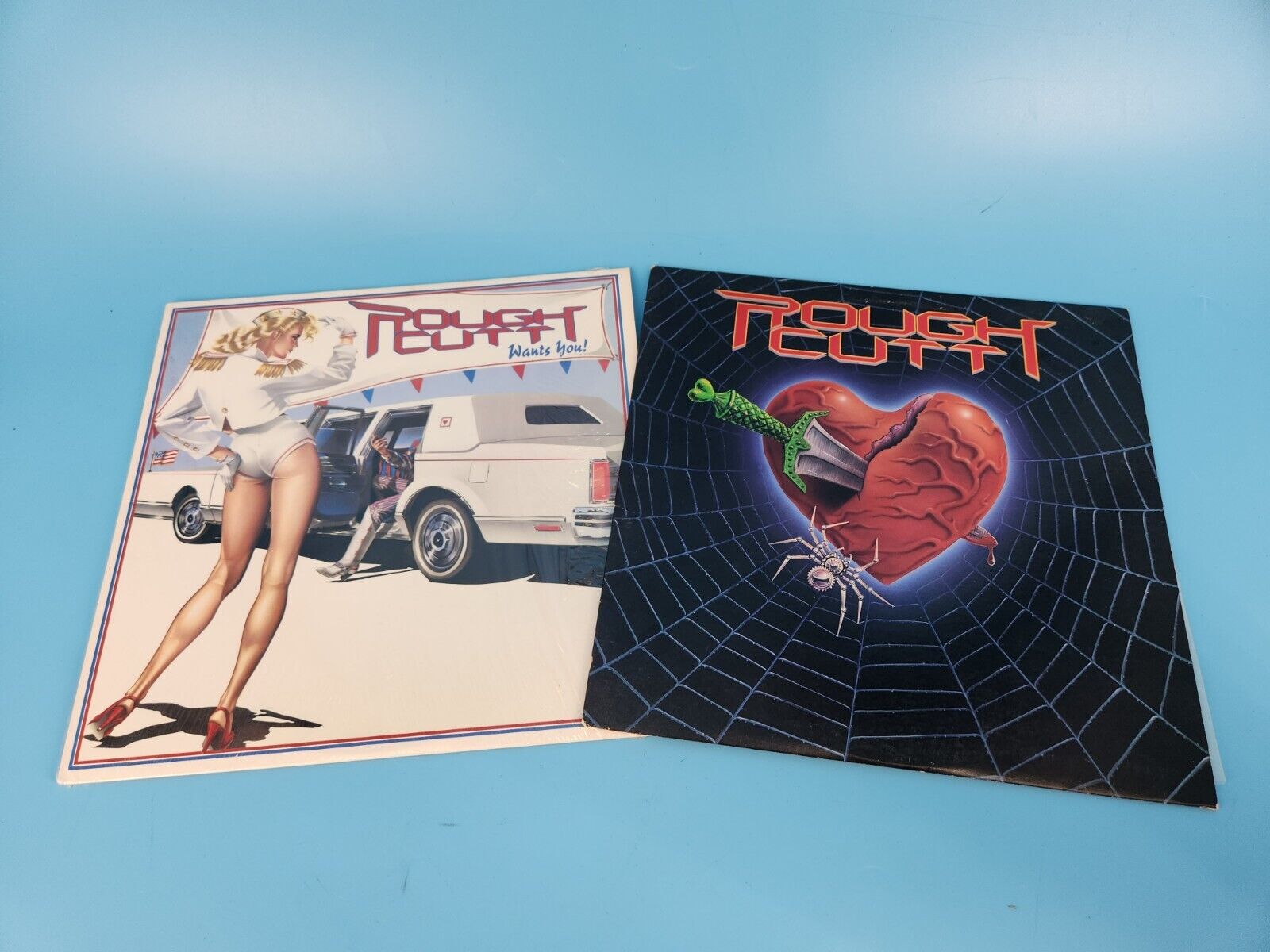 2 ROUGH CUTT albums    self titled  & Wants You   (both with cello) super nice
