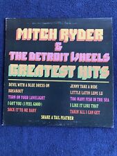MITCH RYDER & THE DETROIT WHEELS~ Greatest Hits. 1981 Vinyl LP. NEAR MINT COPY picture