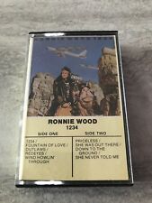 Ronnie Wood ~ 1234 ~ Cassette Tape ~ Rare picture