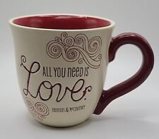 Hallmark Mug All You Need Is Love Lennon & McCartney Beatles Lyrics Coffee Cup picture