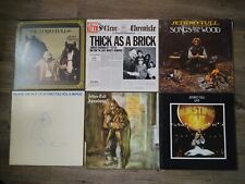 Jethro Tull Lot 6 LPs Aqualung, Thick As A Brick, Songs From The Wood, And More picture