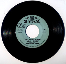 SAM AND DAVE -You Don't Know Like I Know - BLAME ME- Vinyl 45rpm STAX 1965 S-180 picture