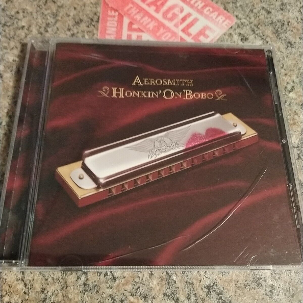 AEROSMITH Honkin\' On Bobo CD [PARTIALLY SEALED]