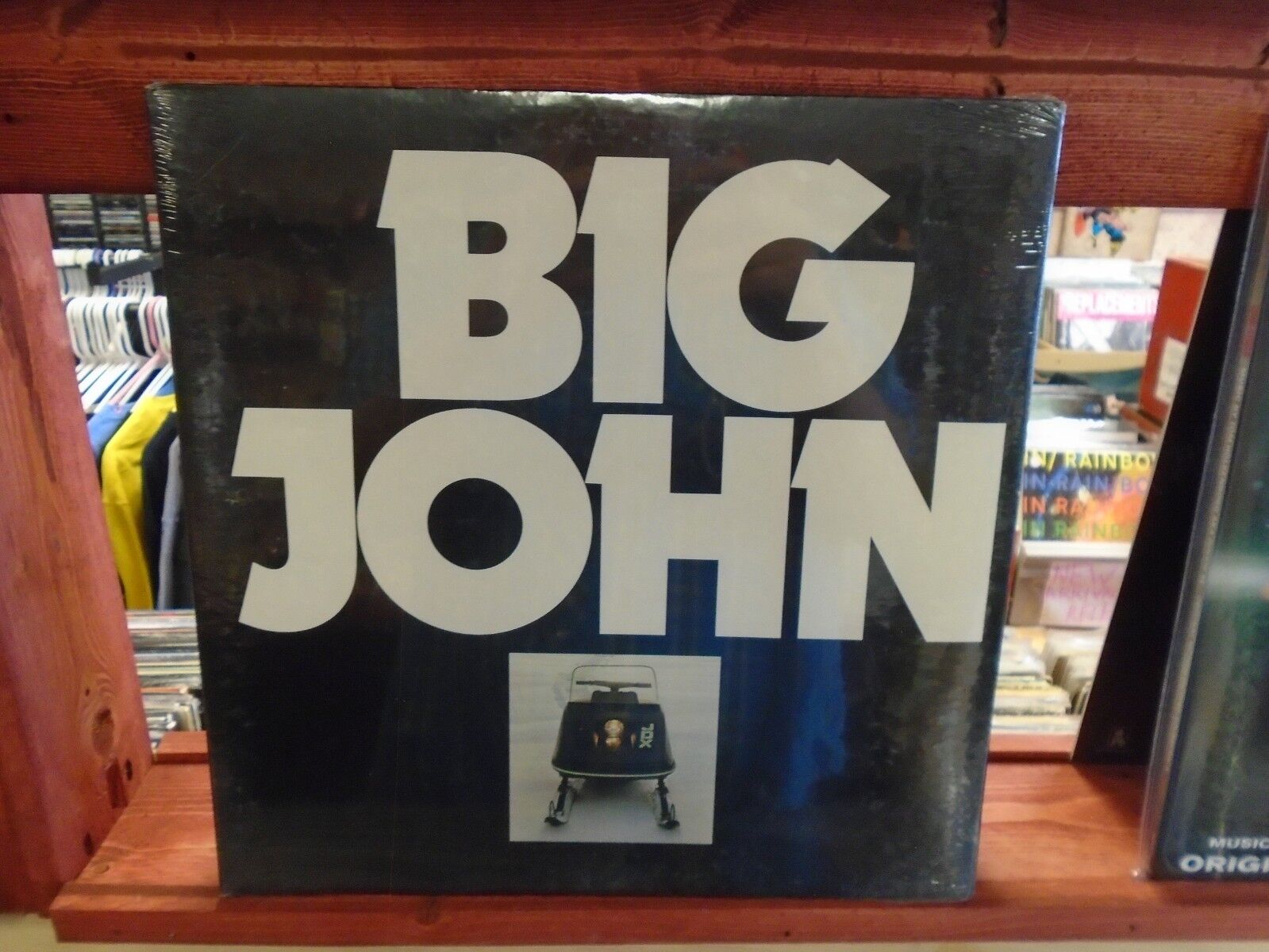Big John Snowmobiling John Deere Snomobile Promotional Advertising LP Sealed 