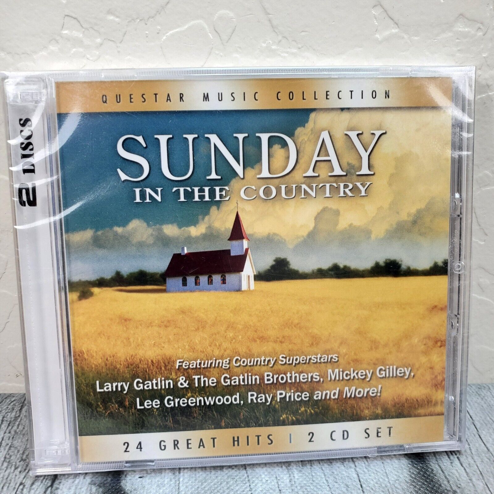 Sunday In The Country 2 Disc CD 2018 Country Gospel Music Greatest Hits New