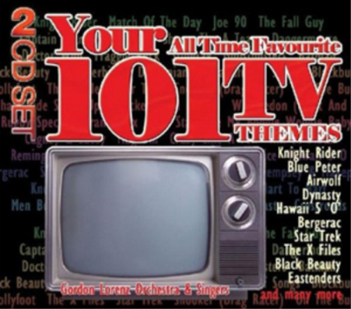 Your 101 All Time Favourite TV Themes (CD) Album