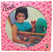 Annette Funicello – The Best Of Annette - 1984 Rhino  Picture Disc - Very Nice picture