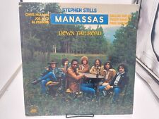 STEPHEN STILLS MANASSAS Down The Road LP Record 1973 1st Atlantic Ultrasonic EX picture