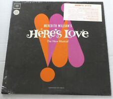 Meredith Wilson's HERE'S LOVE New Musical LP SEALED Broadway Cast  a5721 picture