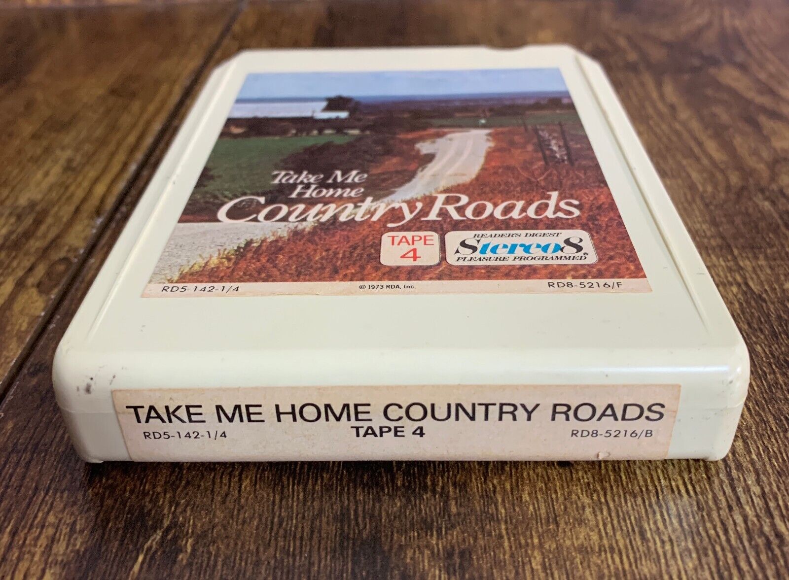 Vintage 8 Track - Take Me Home Country Roads Tape 4 - Untested