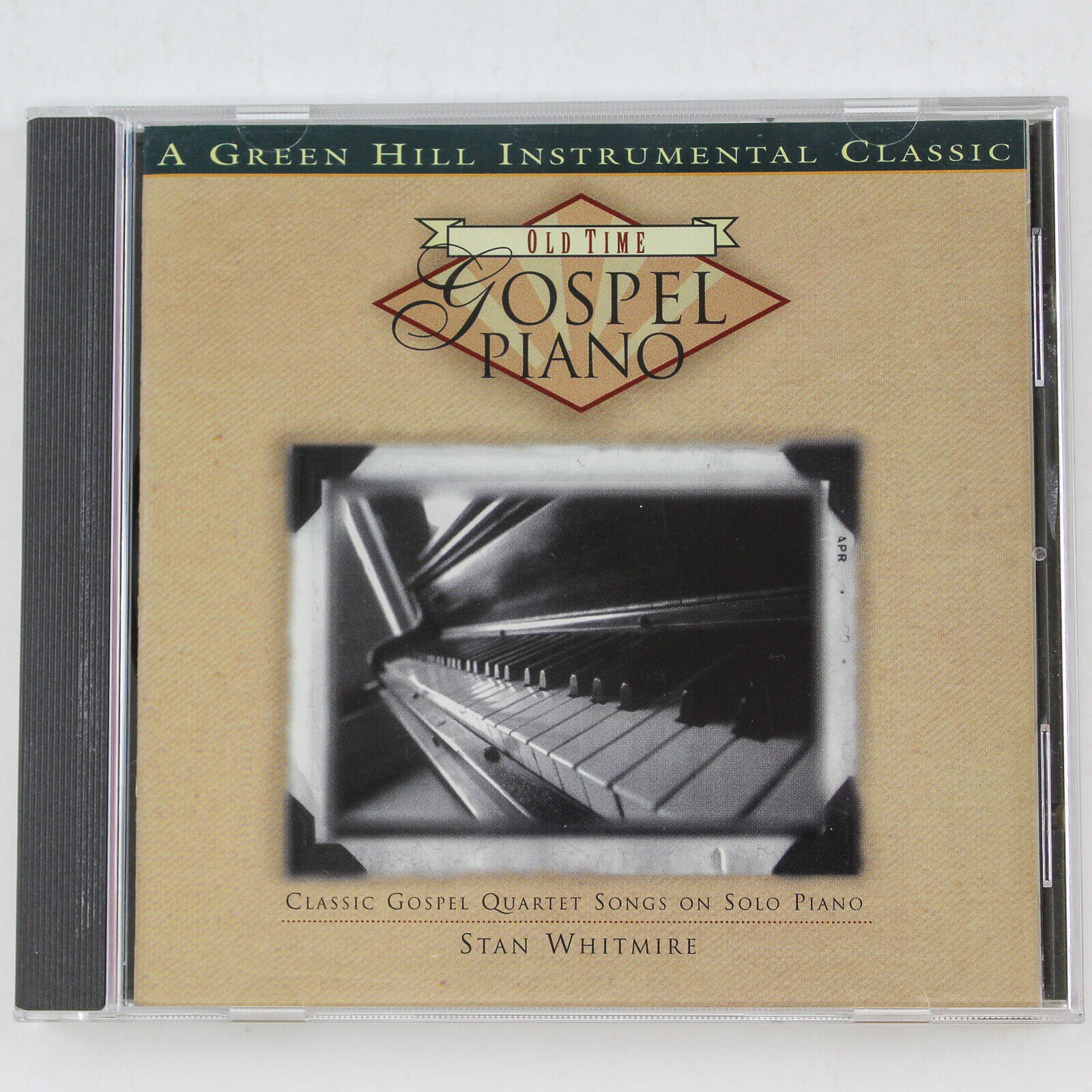 Old Time Gospel Piano A Green Hill Instrumental Classic Audio Music CD 1996