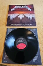 Metallica Master Of Puppets 1986 Vinyl LP Elektra 1st Print 60439-1 picture