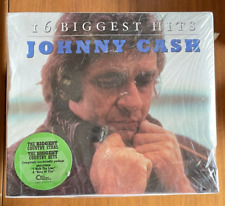 Johnny Cash 16 Biggest Hits CD & Thirt Size XL Limited Edition Collector's Crate picture
