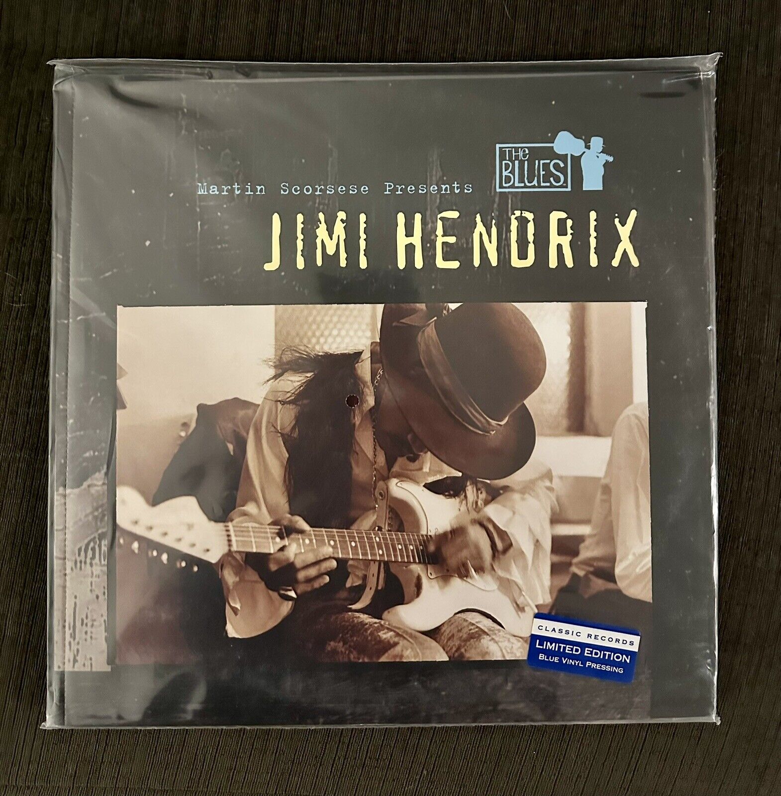 Jimi Hendrix • Martin Scorsese • The Blues Classic Records • Blue Vinyl • Mint