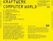 KRAFTWERK COMPUTER WORLD [JAPAN BONUS TRACK] NEW CD picture