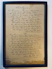 George Cooper's 1869 handwritten lyrics to his song 