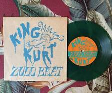 King Kurt 1982 Uk Press Green Vinyl 7Inch Zulu Beat Psychobilly Rockabilly picture