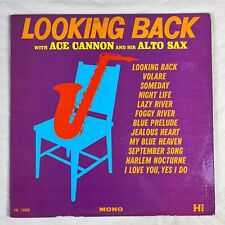 ACE CANNON Looking Back 1962 Vinyl LP Hi Records HL 12008 - VG picture