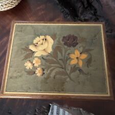 Vintage Inlaid Wood Working Sorrento Italian Music Jewelry Box picture