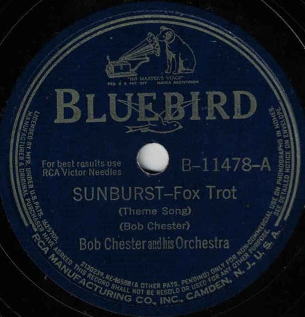Bob Chester Orch w/ Gene Howard 78 Sunburst / Tomorrow\'s Sunrise SH2F