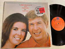 Merry Christmas From Buck Owens & Susan Raye LP Capitol Holiday + Shrink EX picture