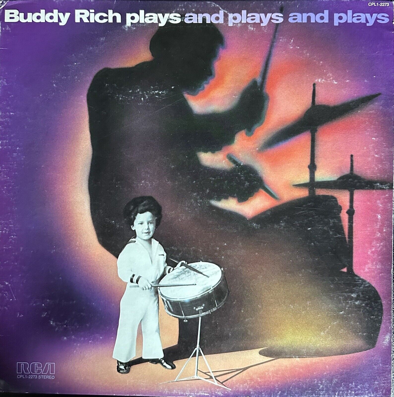 Buddy Rich Plays And Plays And Plays… Vinyl LP 1977