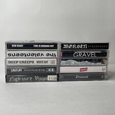 Large Lot Of 2000s/2010s Hardcore Cassette Demos Metal Punk + More Gravel Unfun picture