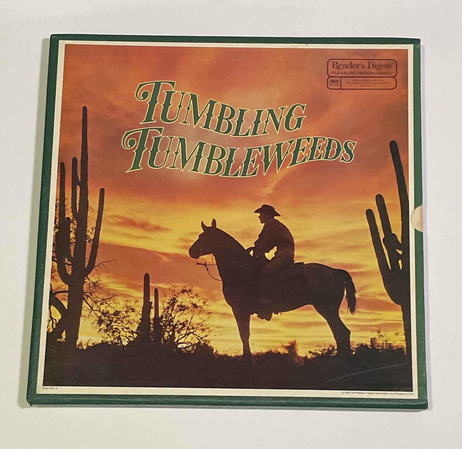 Tumbling Tumbleweeds Readers Digest Vinyl Record 7 Pc Collection 1982