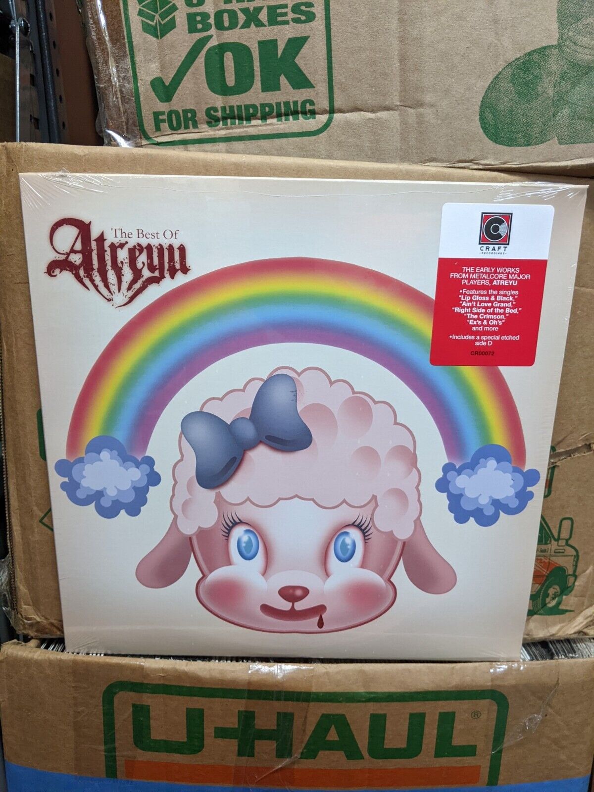 Best of Atreyu by Atreyu (Record, 2018) BRAND NEW SEALED Shelfwear *