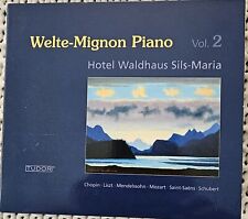 Welte-Mignon Piano 2 by Mozart / Schubert / Chopin / Welte-Mignon (CD, 2009) picture