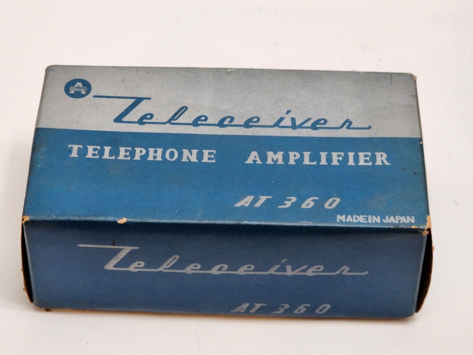 NEW 1960’s Teleceiver Telephone Amplifier Amami AT360 Box & Instructions.KBIN