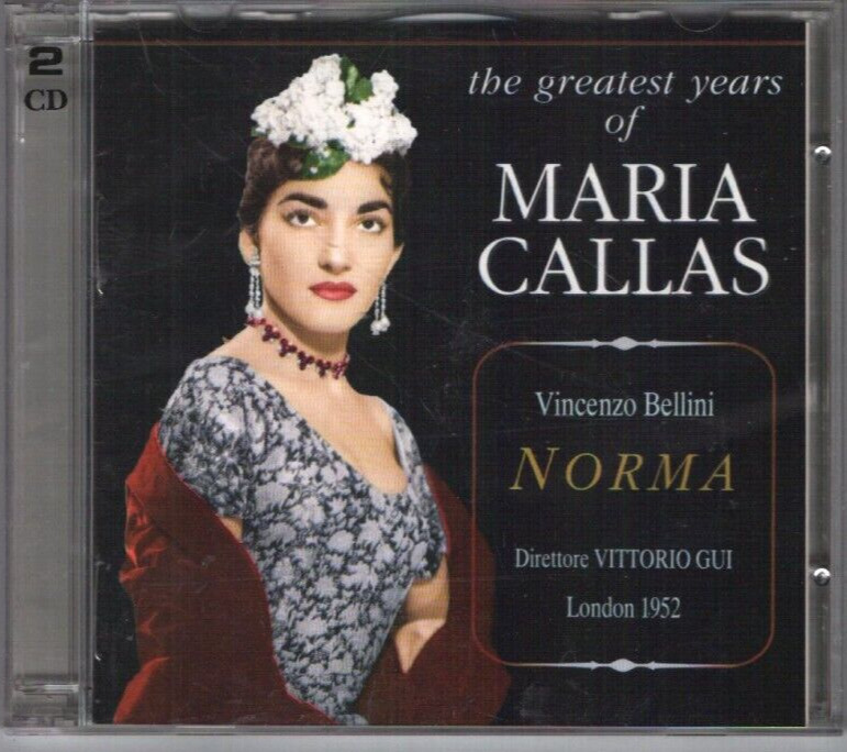 Maria Callas, Vincenzo Bellini, Vittorio Gui ‎– Norma / 2 CD 1997 NM